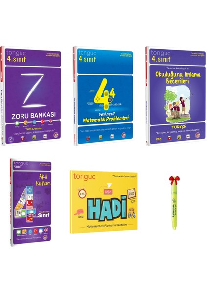Yayınları 4. Sınıf Zoru Bankası Matematik Problemleri Okuduğunu Anlama Akıl Notları ve Hadi