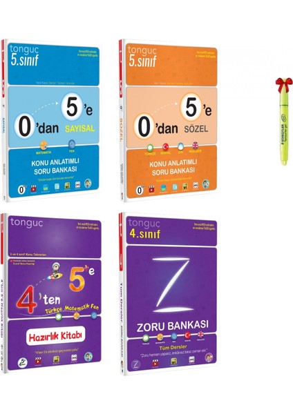 Yayınları 0'dan 5'e 4'ten 5'e Hazırlık ve Zoru Bankası