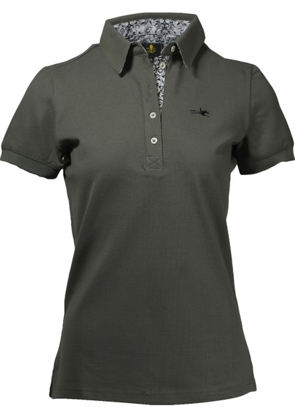 Bayan Polo Yaka Düz