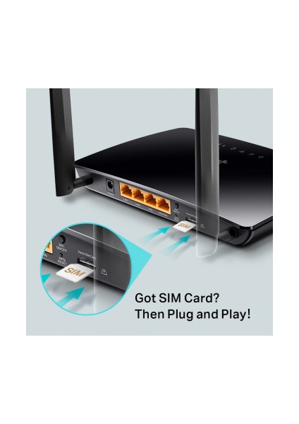 MR150 4port 300MBPS Router (Sım Kart Takılabilir)