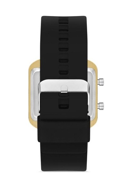 Unisex Siyah Silikon Kordonlu Dijital Kol Saati APWR032902 fiyatları