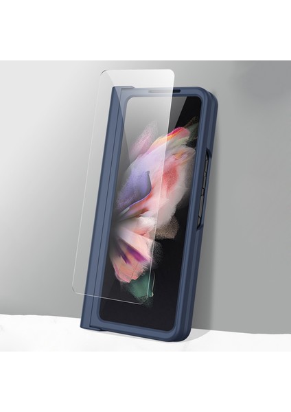 Samsung Galaxy Z Fold3 5g Mavi Için Pc+ Temperli Film Kılıfı (Yurt Dışından) modelleri