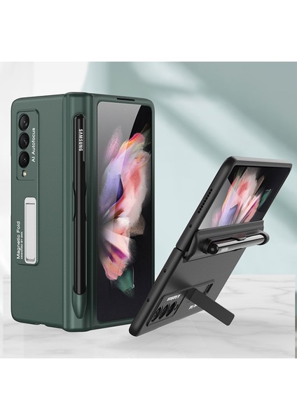 Samsung Galaxy Z Fold3 5g Altın Için Gkk Manyetik Menteşe Flip Kılıf (Yurt Dışından) modelleri