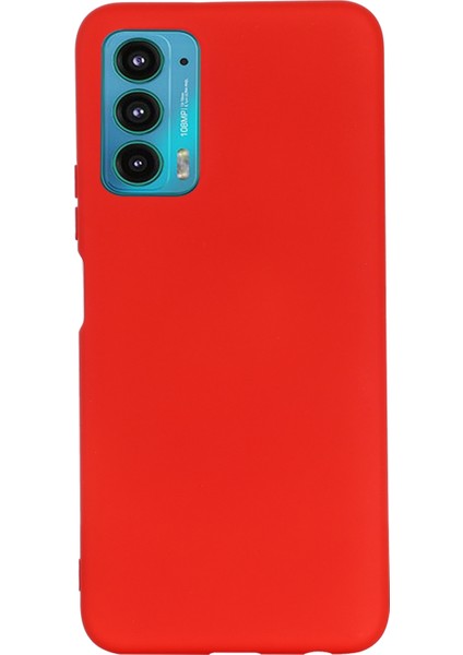 Motorola Moto Edge 20 Pro Kırmızı Için Sıvı Silikon Kılıf (Yurt Dışından) modelleri
