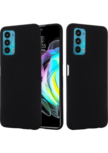 Motorola Moto Edge 20 Pro Black Için Sıvı Silikon Kılıf (Yurt Dışından) fiyatları