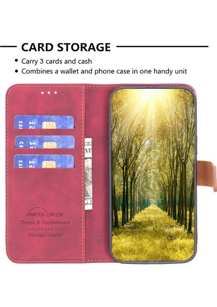 Motorola Moto G200 5g / Kenar S30 5g Kırmızı Için Cilt Fe Kılıfı (Yurt Dışından) modelleri