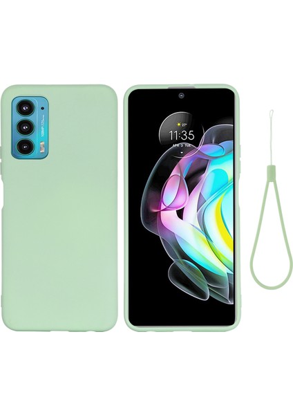 Motorola Moto Edge 20 Pro Green Için Sıvı Silikon Kılıf (Yurt Dışından)