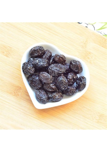 Çok Az Tuzlu Kuru Sele Siyah Zeytin (Kurutma Siyah Light Zeytin) 1 kg
