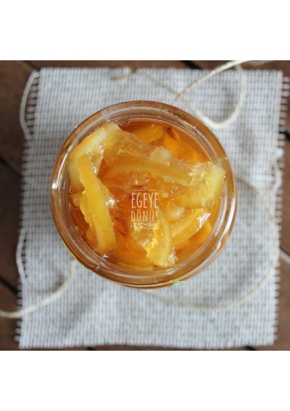 Geleneksel Dilim Limon Reçeli Cam Kavanoz 450 gr (%65-%70 Meyve Oranı) modelleri