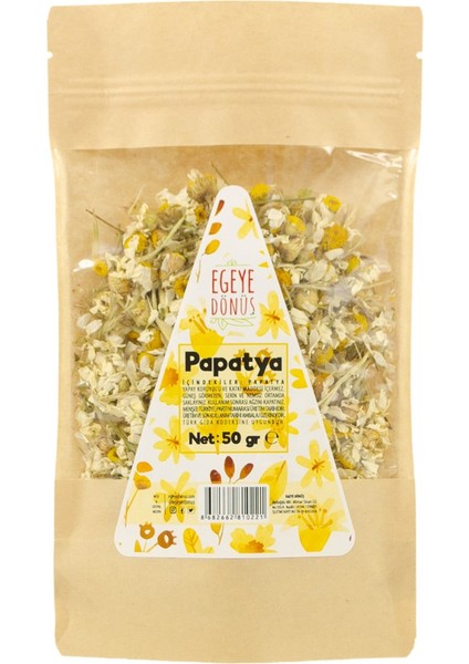 Papatya Çayı Farma Kalite Kurutulmuş Papatya Çiçeği Bitki Çayı 50 gr