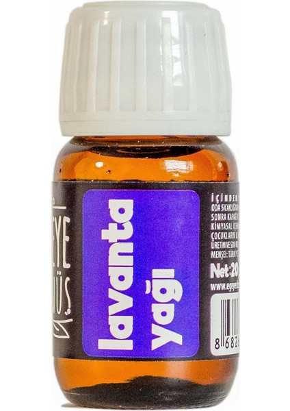 Egeye Dönüş Lavanta Yağı 20 ml (Aromatik Masaj Cilt Bakım)