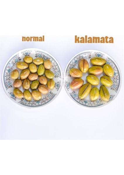 Ev Yapımı Geleneksel Yeşil Çizik Zeytin 2 kg (Naturel Salamura Sadece Tuz ve Su Içerir)