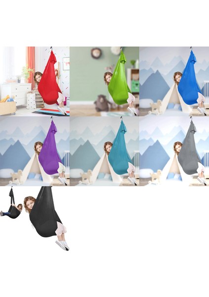 Çocuk Ev Hammock, Boyut: 1x2.8m Yeşil (Yurt Dışından)