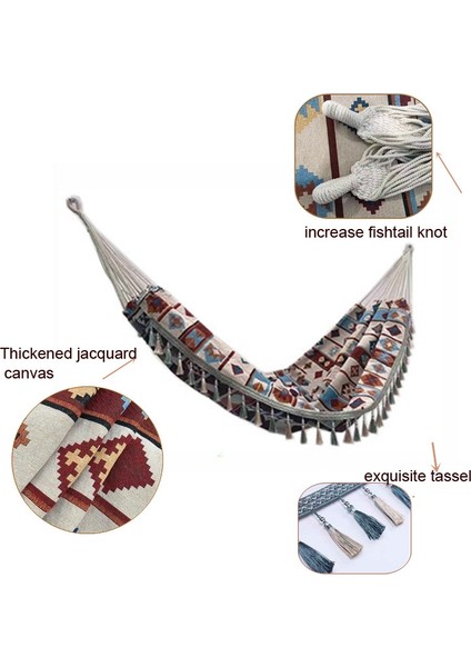 Jacquard Canvas Double Plus Hammock 705 (Yurt Dışından)