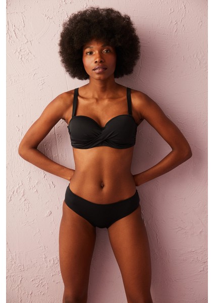 Siyah Basic Hipster Bikini Altı fiyatları