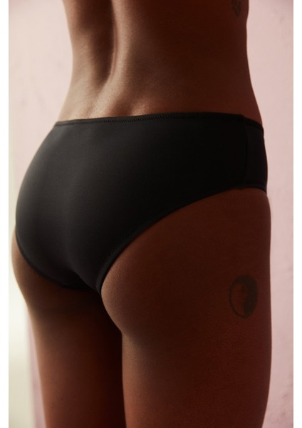 Siyah Basic Hipster Bikini Altı modelleri