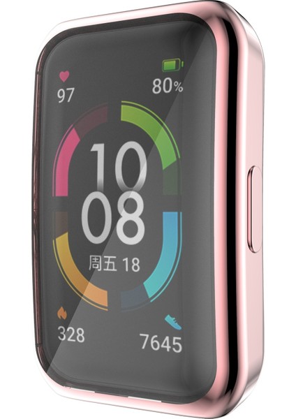 Huawei Band 6/6 Pro / Honor Band 6 Pembe Için Tpu Kılıfı (Yurt Dışından) fırsatları