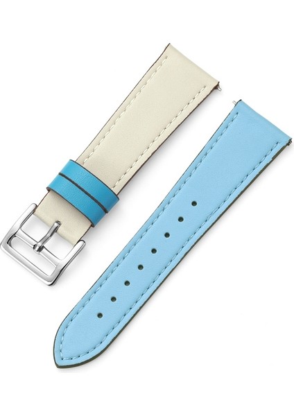 Huawei Için 22 mm Kayış Gt2 Pro/saat Gt 2e/saat Gt Beyaz + Açık Mavi (Yurt Dışından)