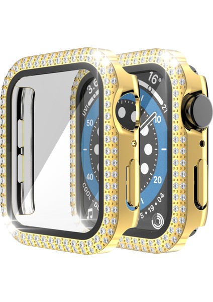 Apple Watch Için Pc Saat Kılıfı 6 & Se & 5 ve 44 mm Altın (Yurt Dışından) fırsatları