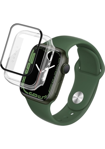 Imak Apple Watch Için Imak Pc Kılıfı 7 41 mm Şeffaf (Yurt Dışından)