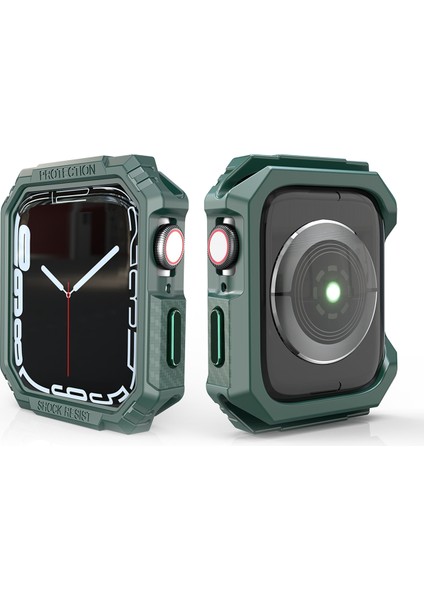 Apple Watch S 6 & Se & 5 & 4 40 mm Yeşil Için Koruyucu Kasa (Yurt Dışından)