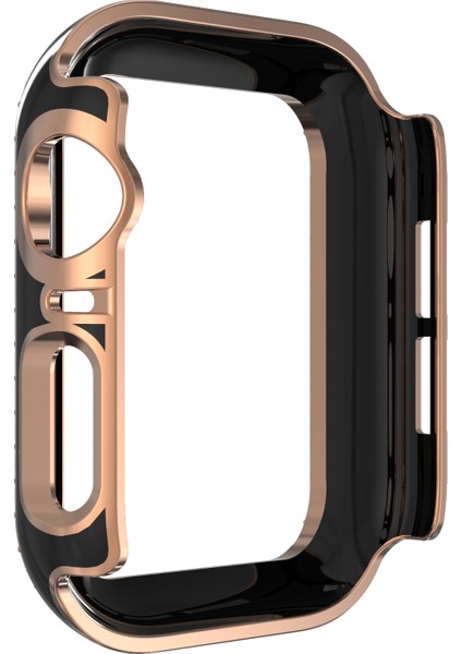 Apple Watch 3 & 2 & 1 38 mm Siyah + Rose Gold Için Pc Saat Kılıfı (Yurt Dışından) modelleri
