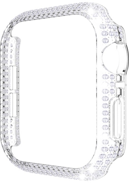 Apple Watch Için Pc Saat Kılıfı 6 & Se & 5 & 4 40 mm Gümüş (Yurt Dışından)