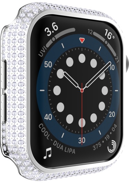 Apple Watch Için Pc Saat Kılıfı 6 & Se & 5 & 4 40 mm Gümüş (Yurt Dışından) fırsatları