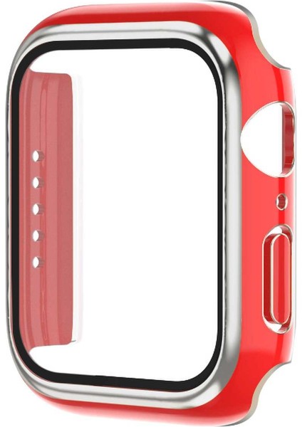 Apple Watch S 3/2/1 42 mm Kırmızı + Gümüş Için 2 Renkli Pc Kasası (Yurt Dışından)