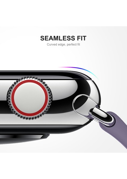 Apple Watch S 7 41 mm Siyah Için 5 Adet Tam Ekran Film (Yurt Dışından) fırsatları