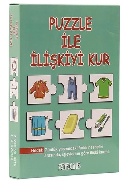 Puzzle Ile Ilişkiyi Kur 36 Parça