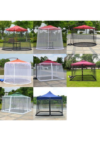 Anti-Dinli Pol Çadır Boyutlar Square Şemsiye Siyah (Yurt Dışından) fiyatları