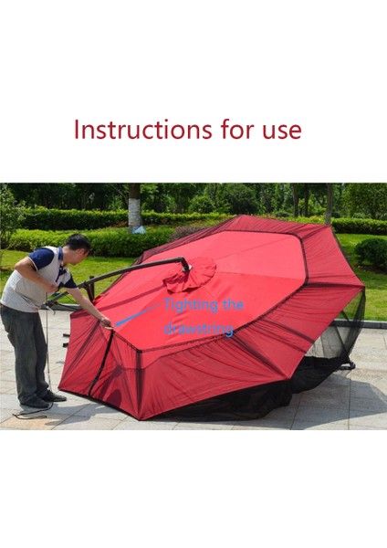 Anti-Dinli Pol Çadır Boyutlar Square Şemsiye Siyah (Yurt Dışından) modelleri