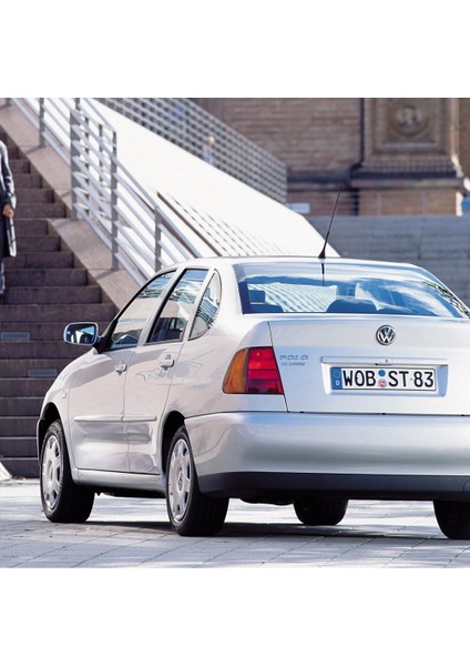 Vw Polo Classic 2000-2002 Dürbün Göğüs Sol Yan Dış Ayna Camı Elektrikli Isıtmalı Beyaz 3B1857521A