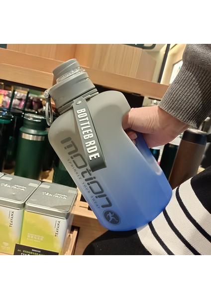 2.2 L Portatif Spor Su Şişesi Samanlı Içme Şişesi (Yurt Dışından)