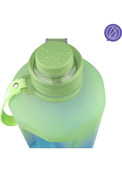2.2 L Portatif Spor Su Şişesi Samanlı Içme Şişesi (Yurt Dışından)