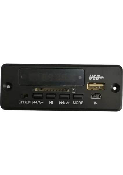 86BT Mp3 Kod Çözme Kurulu Modülü Bluetooth 5.0 Wma Wav Hoparlörler İçin Kablosuz Siyah (Yurt Dışından)