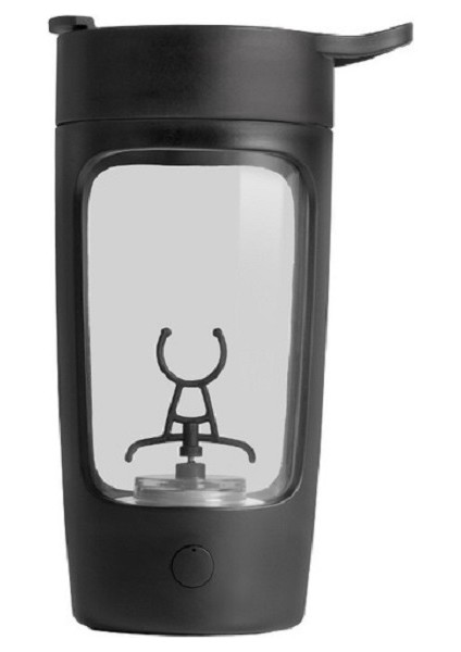Paslanmaz Ste Miceing Cup Kapasite 650ML Siyah (Yurt Dışından)