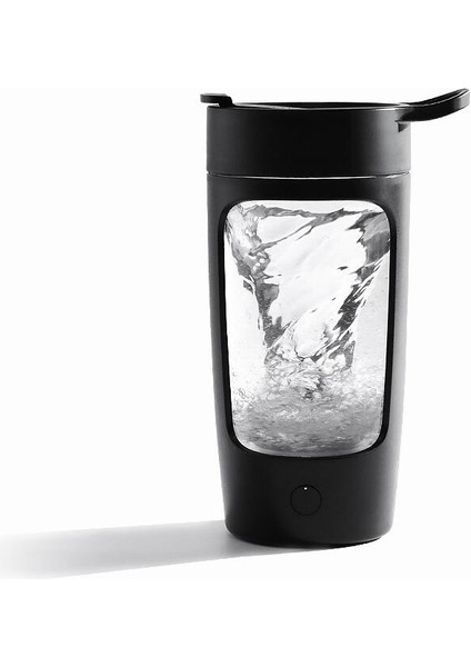 Paslanmaz Ste Miceing Cup Kapasite 650ML Siyah (Yurt Dışından)