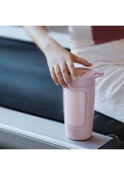Paslanmaz Ste Miceping Bardağı Kapasite 650ML Pembe (Yurt Dışından)