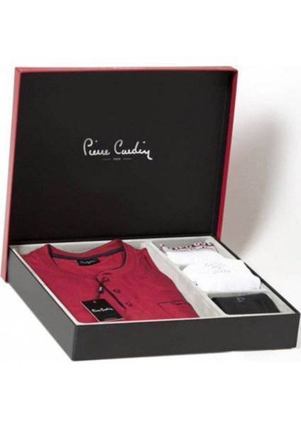 Pıerre Cardın 2000 Erkek Damat Çeyiz 5 Li Set Çamaşır Pijama Takım