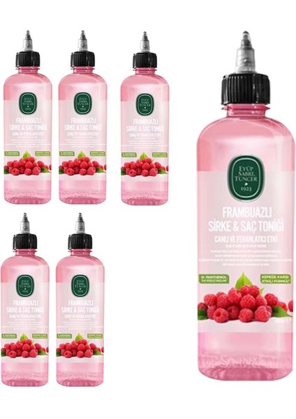 Frambuazlı Sirke & Saç Toniği 500 ml x 6