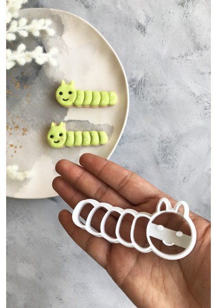 Beyaz Tırtıl Hamur Şekillendirici / Kurabiye Kalıbı fiyatları