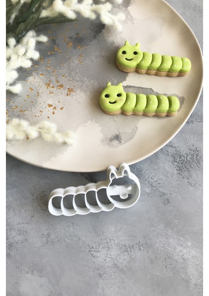 Beyaz Tırtıl Hamur Şekillendirici / Kurabiye Kalıbı modelleri