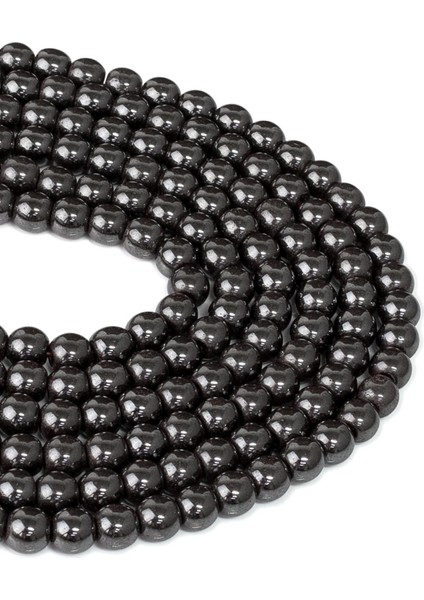 6 mm Hematit Dizi Doğaltaş