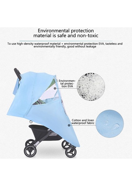 Bebek Arabası Pembesi Için Evrensel Yağmurluk (Yurt Dışından) fırsatları