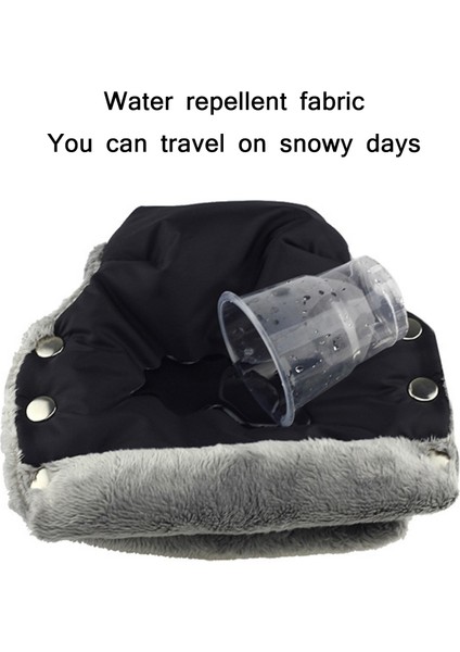 Bebek Arabası Sıcak Eldivenler Parlak Kırmızı (Yurt Dışından) fiyatları