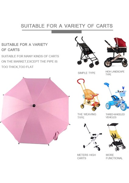 Golf Arabaları Için Ayarlanabilir Zehirli Pembe (Yurt Dışından) modelleri