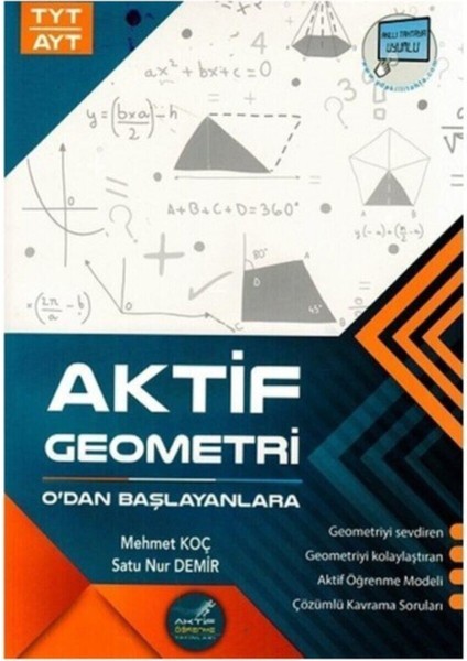 Aktif Öğrenme Yayınları TYT AYT Geometri 0'dan Başlayanlara