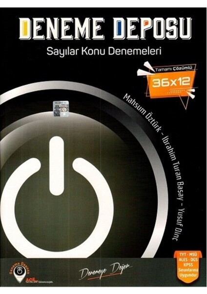TYT Sayılar Deneme Deposu Konu Denemeleri